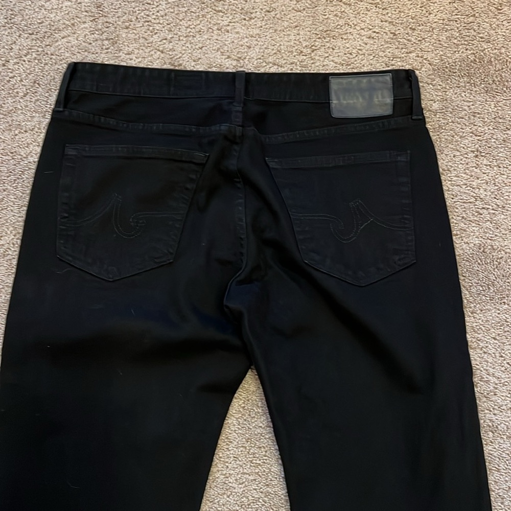 AG GRADUATE TAILORED LEG BLACK JEANS - Picture 11 of 16